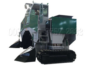Large Scale Compost Turner for Windrow Composting
