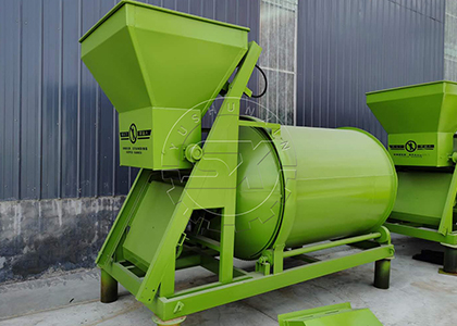 Granles Mixing Machine in Bulk blending fertilizer production line