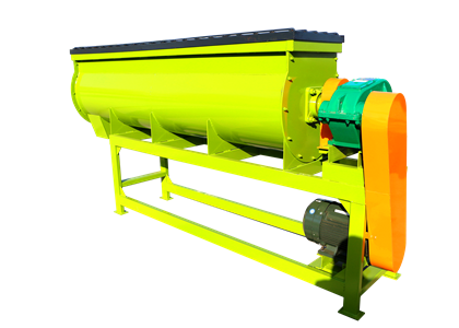 Horizontal Single Shaft Fertilizer Mixer for Sale