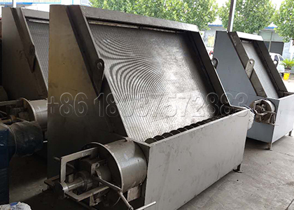solid liquid separator in our factory